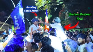 👑Ambedkar 🇪🇺Jayanti 💙133 Basava Nagar Gulbarga 2024 Bombay Sanju Anna amp Shafeeq Bagwan Bhai dance 🎥 [upl. by Rollet]