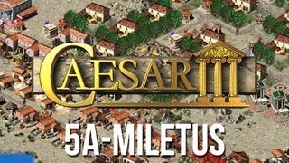 Caesar 3  Mission 5a Miletus Peaceful Playthrough HD [upl. by Geoffry237]