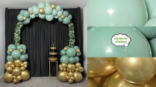 Balloon Arch Tutorial [upl. by Betsy465]