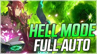 EARTH ADVENT  HELL MODE FULL AUTO TEAM  Epic Seven [upl. by Ameer]