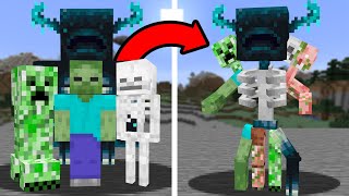 I Remade Every Mob Combined In Minecraft [upl. by Jabin]