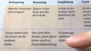 Argumentationsstruktur analysieren  Anleitung und Erklärung [upl. by Tedi]