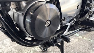 ニューゲート SR400FI トルクアップローター W （ダブル）135kg  新型VCTマフラー装着、エンジン始動動画 [upl. by Kared]