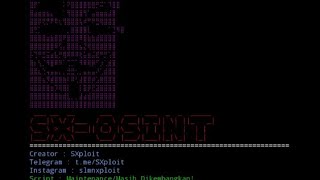 SC TERMUX OSINT Tutorial Osint Doxxing Nomor WA pakai Termux dan Tele [upl. by Berfield471]