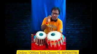 Qawwali Keherwa Lesson tabla shaadaabshakoori indianmusic [upl. by Dedie464]