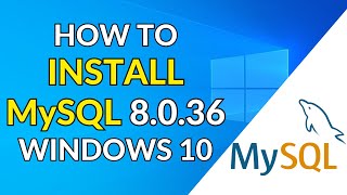 How to Download and install MySQL 8035 Server and Workbench latest version on Windows 10  11 [upl. by Ralyt]