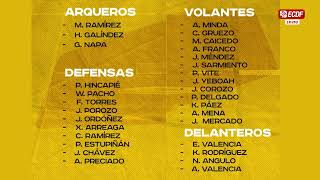 CONFIRMADA LA PRIMERA LISTA DE CONVOCADOS DE BECCACECE l ELIMINATORIAS CONMEBOL [upl. by Akinad]