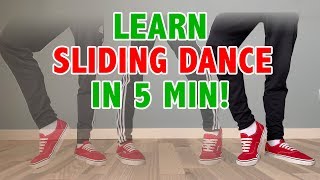 Sliding Dance Tutorial For Beginners aka Gliding Dance  EASY Step By Step Dance Tutorial [upl. by Isej]