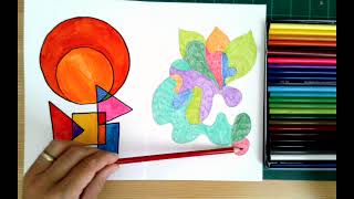 Art with Ms B Video 14 Organic Shapes [upl. by Tegan]