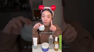 beginner korean skincare routine shorts [upl. by Thessa645]