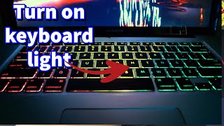 How To Turn On Keyboard Light Or backlight In Any Laptop EASY [upl. by September40]