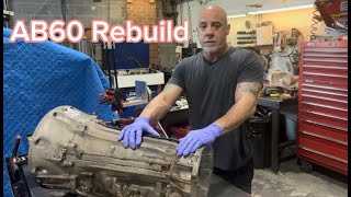 Tundra AB60E AB60F Automatic Transmission Rebuild Disassembly [upl. by Ahsina484]