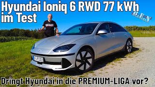 Hyundai IONIQ 6 im Test  Dringt Hyundai in die PREMIUMLIGA vor [upl. by Akiret]