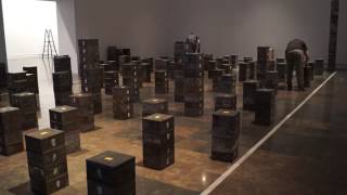 Montaje Boltanski Départ  Arrivée Instalación La Réserve des Suisses Morts [upl. by Amr576]