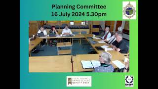 Planning Committee 16th July 2024 [upl. by Yelyah]