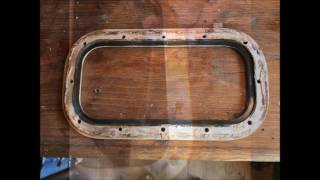 DIY Boat Restoration Aluminium window refurbishment [upl. by Jamel]