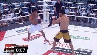 Rafael Dias vs Sergey Morozov M1 Challenge 69 July 16 Targim Ingushetia [upl. by Tamara]