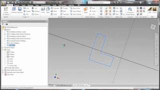 Reusing Sketch Geometry in Inventor [upl. by Airdnal275]