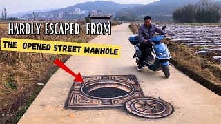 An Opened Manhole in the Street 😱  Most realistic 3D Illusion Painting and Drawing [upl. by Hermie883]