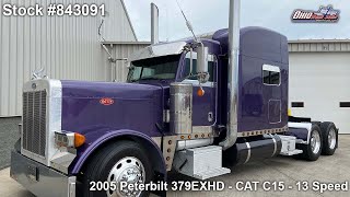 2005 PETERBILT 379EXHD  843091  89999 [upl. by Aremmat]