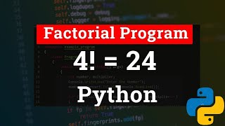 Python Tutorial for Beginners  Factorial part 1 [upl. by Afrikah]