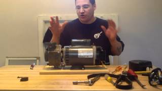 45 Hp HydroQuip Pump Motor Bench Test [upl. by Ilek990]