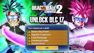 How To Unlock ALL New DLC 17 CAC Skills  Dragon Ball Xenoverse 2  LSSJ  Rosé CAC Scythe Gameplay [upl. by Salvucci640]