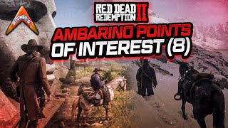 RDR2  Ambarino Points of Interest 8 [upl. by Akehs]