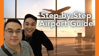 First International Flight Travel Tips Airport Walkthrough Flight Preparation  NAIA Terminal 3 [upl. by Nim]