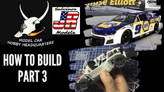 How To Build The New Salvinos JR Models NASCAR Next Gen Camaro Part 3 Ep206 [upl. by Cordell194]