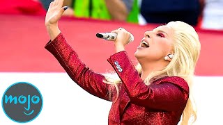 Top 10 Best American Anthem Performances of All Time [upl. by Eniamaj264]