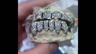 Custom MOISSANITE GRILLZ [upl. by Adaha]