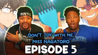 Senpais Poofbal Miss Nagatoro Episode 5 Reaction [upl. by Nomzaj]