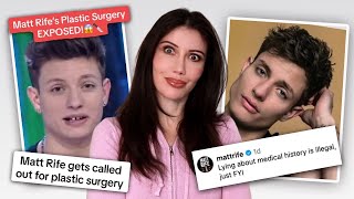 Matt Rifes SECRET Jaw Surgery  Are Facial Implants Veneers and Fillers REALLY the Cause [upl. by Burris]