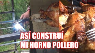 POLLO a la BRASA en mi HORNO CASERO [upl. by Ahsiloc104]