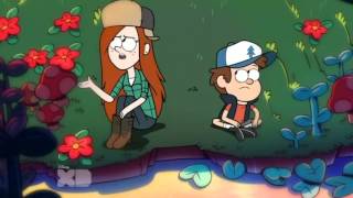 Gravity Falls Weirdmageddon 2 Escape From Reality Dipper and Wendy Scene [upl. by Amii200]