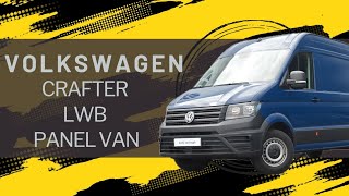 Volkswagen Crafter LWB  KV73ARX  Sinclair Van Centre Swansea [upl. by Soirtimid]