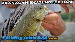 Fishing with Rod Okanagan Smallmouth Bass [upl. by Charmane]