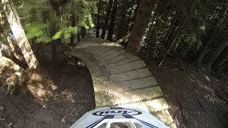 KTM Freeride E rides the Freeride at Saalbach  GoPro [upl. by Ecnahoy762]