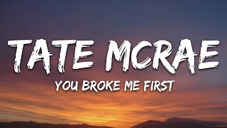 Tate McRae  you broke me first Tradução [upl. by Aij818]