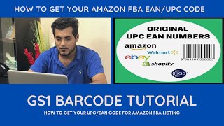 🟡GS1 UK Barcode  How To Get Your UPC EAN Code for Amazon eBay Listing Step By Step Guide 2022 [upl. by Maura]