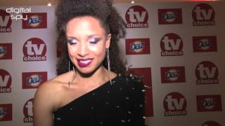 Coronation Streets Natalie Gumede on Kirsty and Tina Look out for Kirsty and Fizzquot [upl. by Nemlaz]