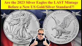 ALERT Silver Riggers Flirt w Moving AveragesUS Mint Prepares to STOP Selling Eagles Bix Weir [upl. by Nosreme]