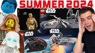 LEGO Star Wars SUMMER 2024 Sets LEAKED JEDI BOB THRAWN DARTH MAUL amp WEIRD Millennium Falcon [upl. by Aivizt]