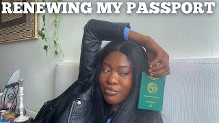 Renewing Nigerian passport in the UK mideyussuff nigerianabroad passport livingintheuk uklife [upl. by Doti]