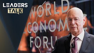 Exclusive with WEF founder Klaus Schwab [upl. by Blithe]