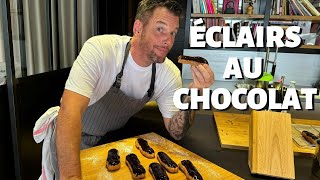 RECETTE DE NORBERT  LES ÉCLAIRS AU CHOCOLAT [upl. by Kulsrud]