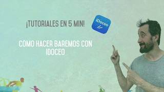 ¿Cómo hacer baremos para Educación Física con Idoceo [upl. by Sset]