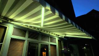 SunSetter Dimming LED Lights  Lateral Awning [upl. by Karena482]