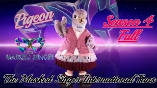 The Masked Singer UK  Pigeon  Season 4 Full [upl. by Athal]